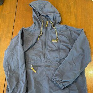 LLBean Mountain Classic Anorak: Women's L Navy